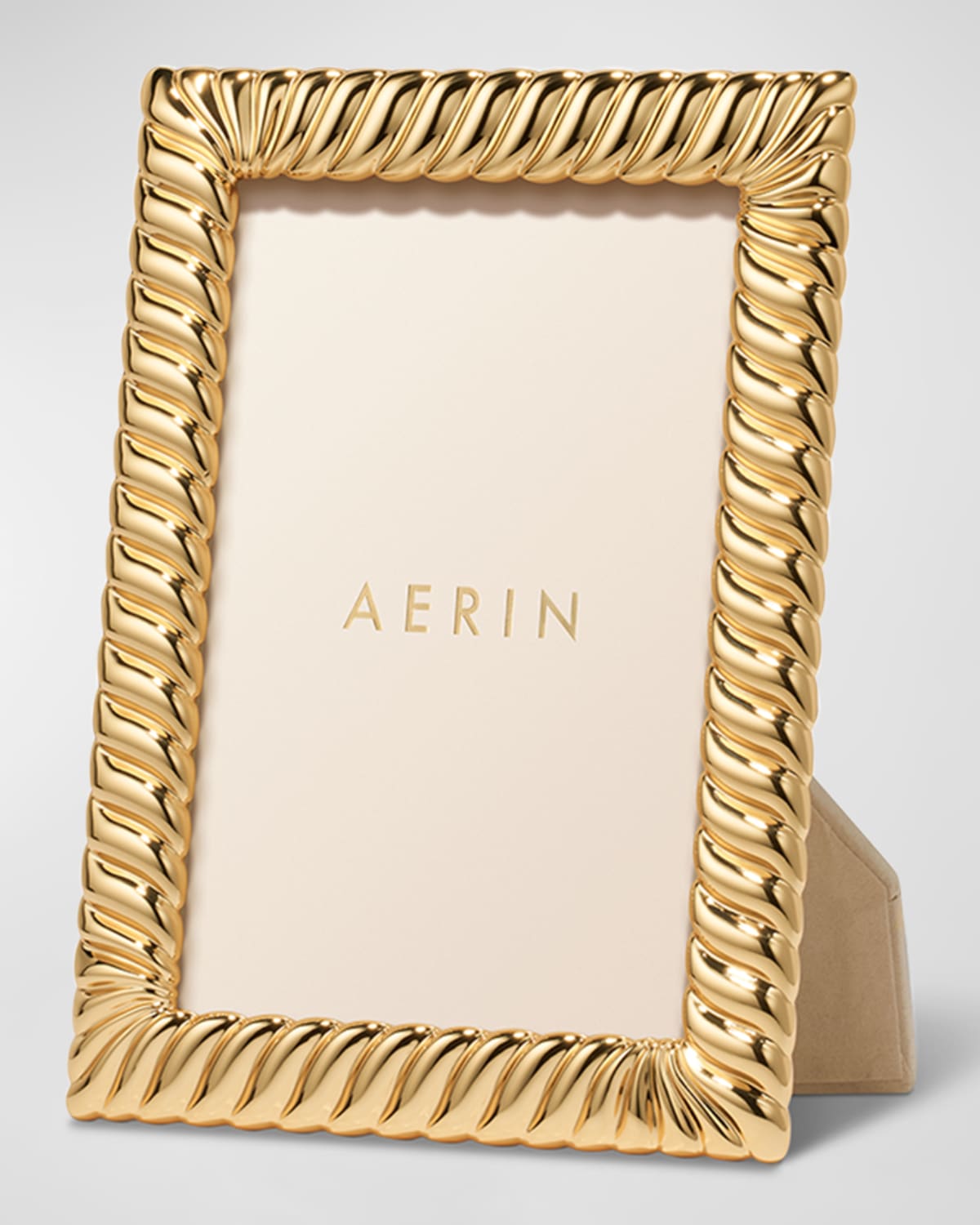 Aerin Loretta Picture Frame, 4 X 6 In Gold