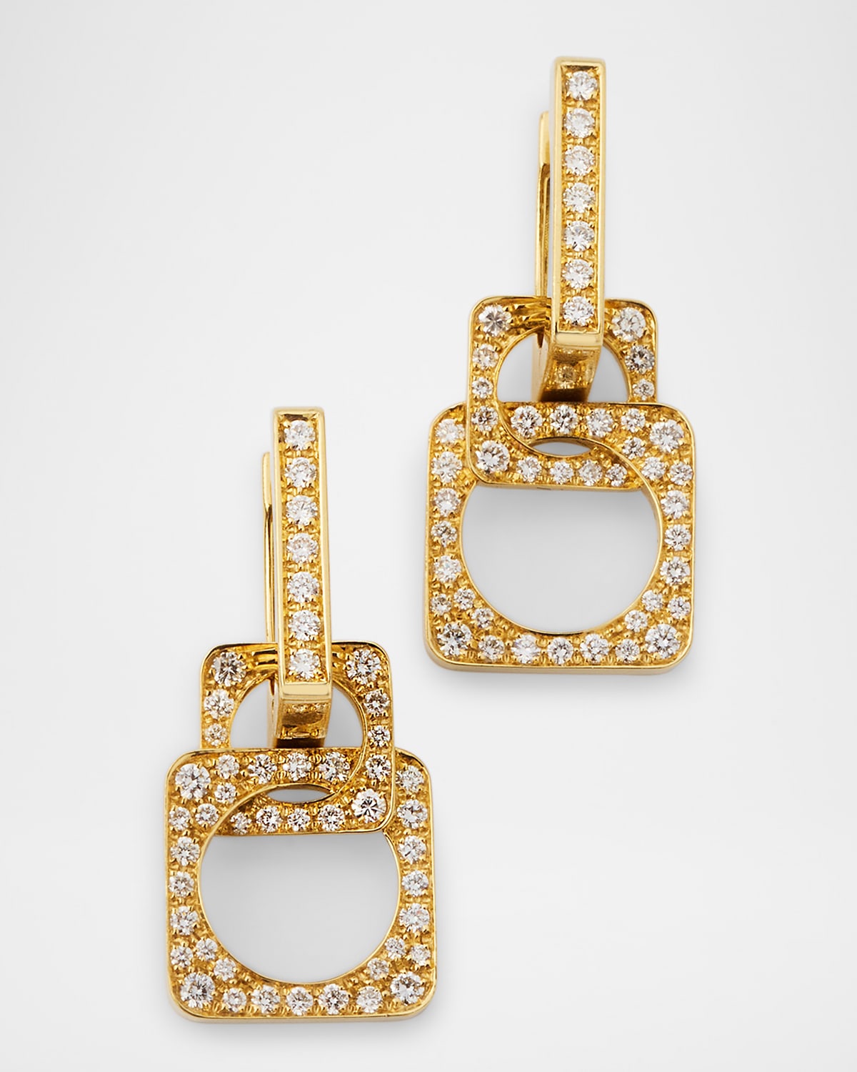 18K Yellow Gold Procida Diamond Earrings