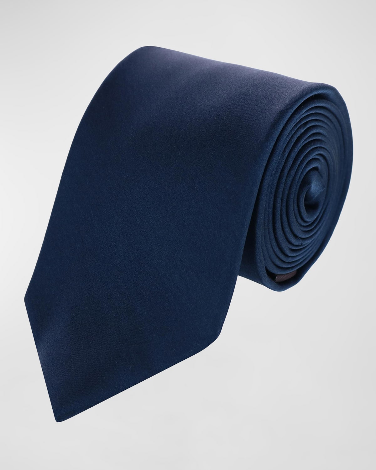 Trafalgar Men's Sutton Big And Tall Silk Tie In Navy