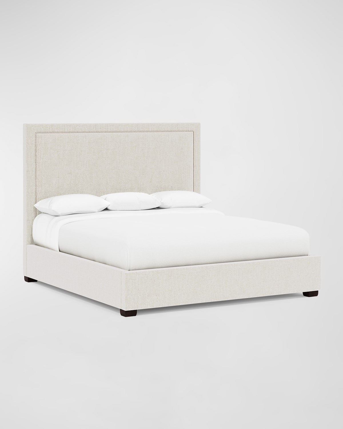 Shop Bernhardt Morgan California King Panel Bed In Off White