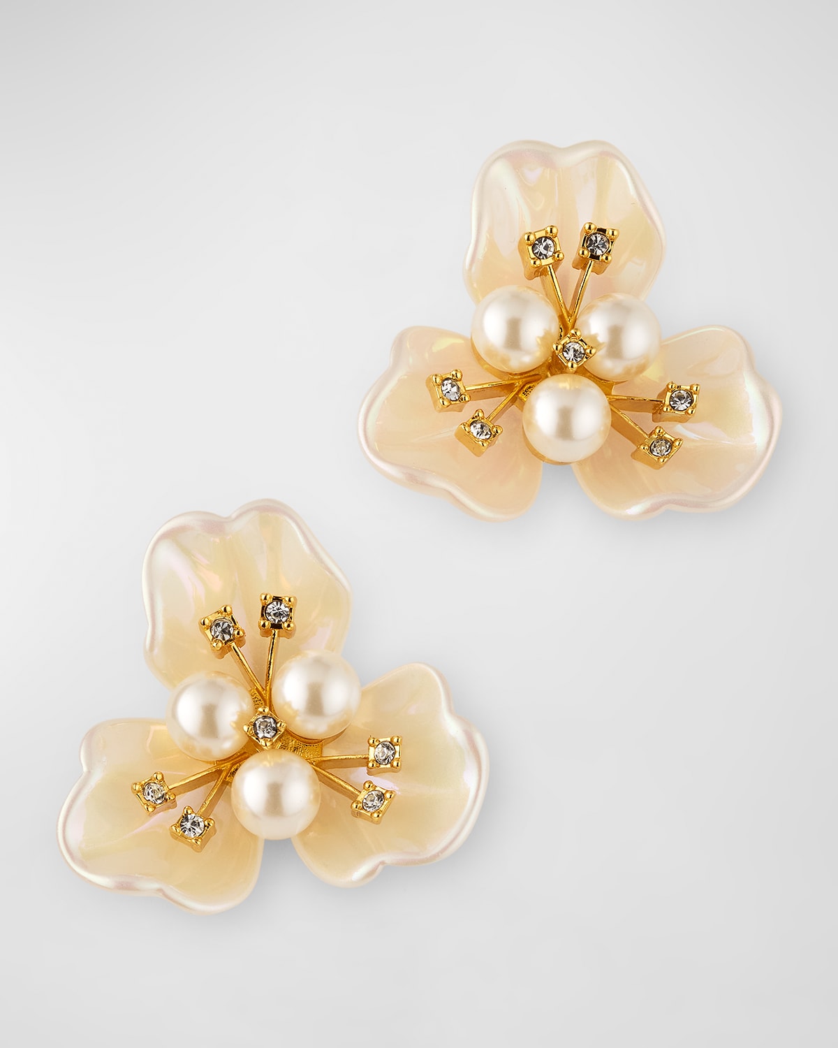 Blossom Button Earrings