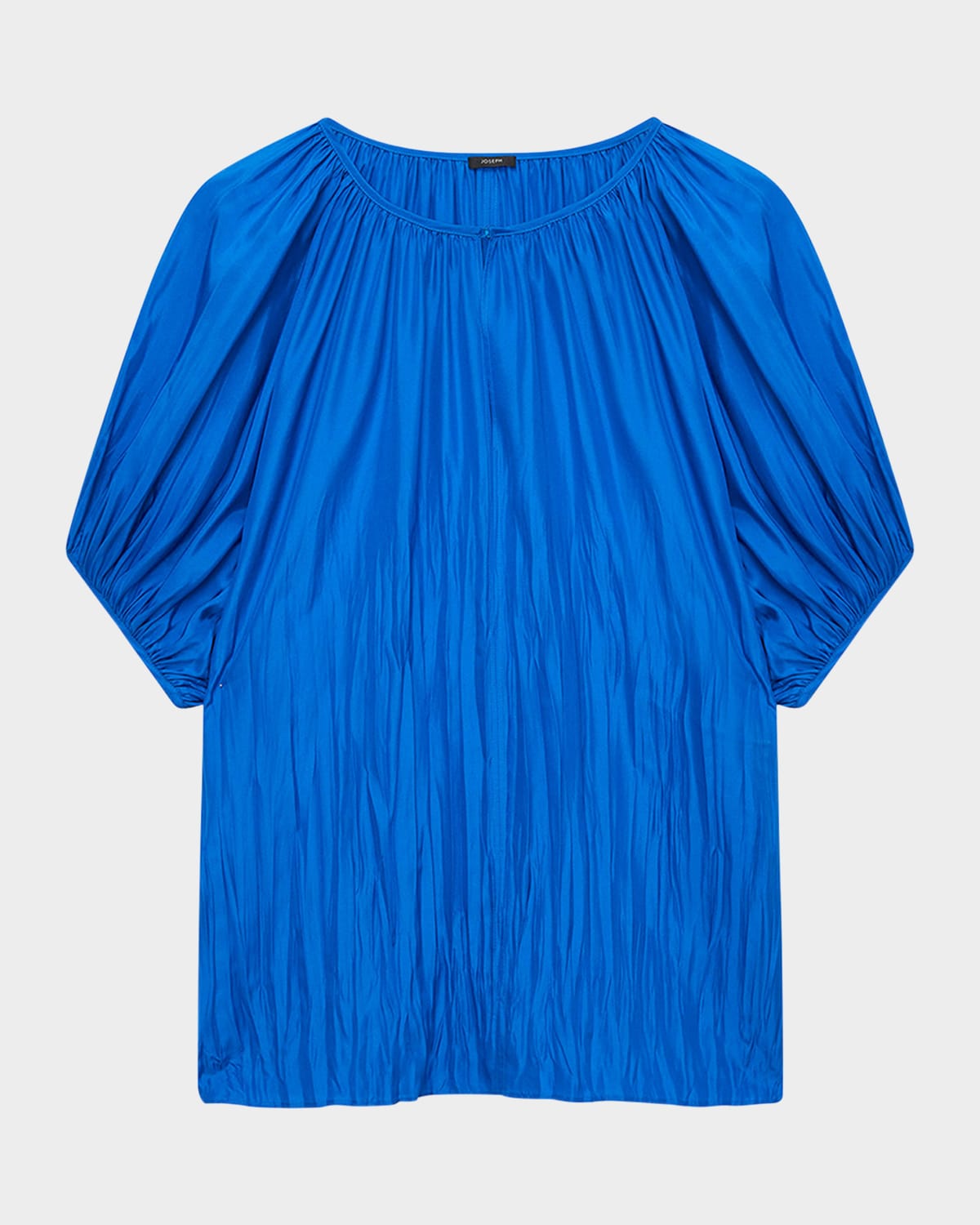 Joseph Silk Habotai Briela Blouse In Ultra Marine