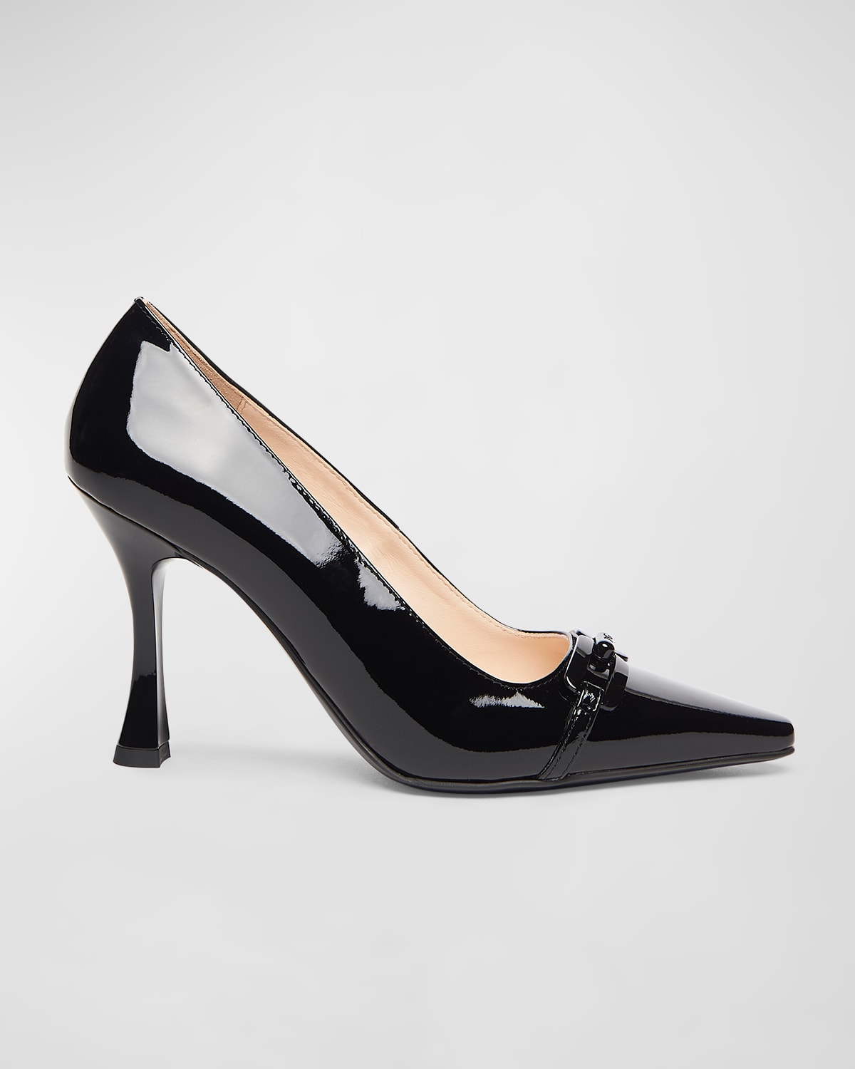 Links Patent Leather Pumps