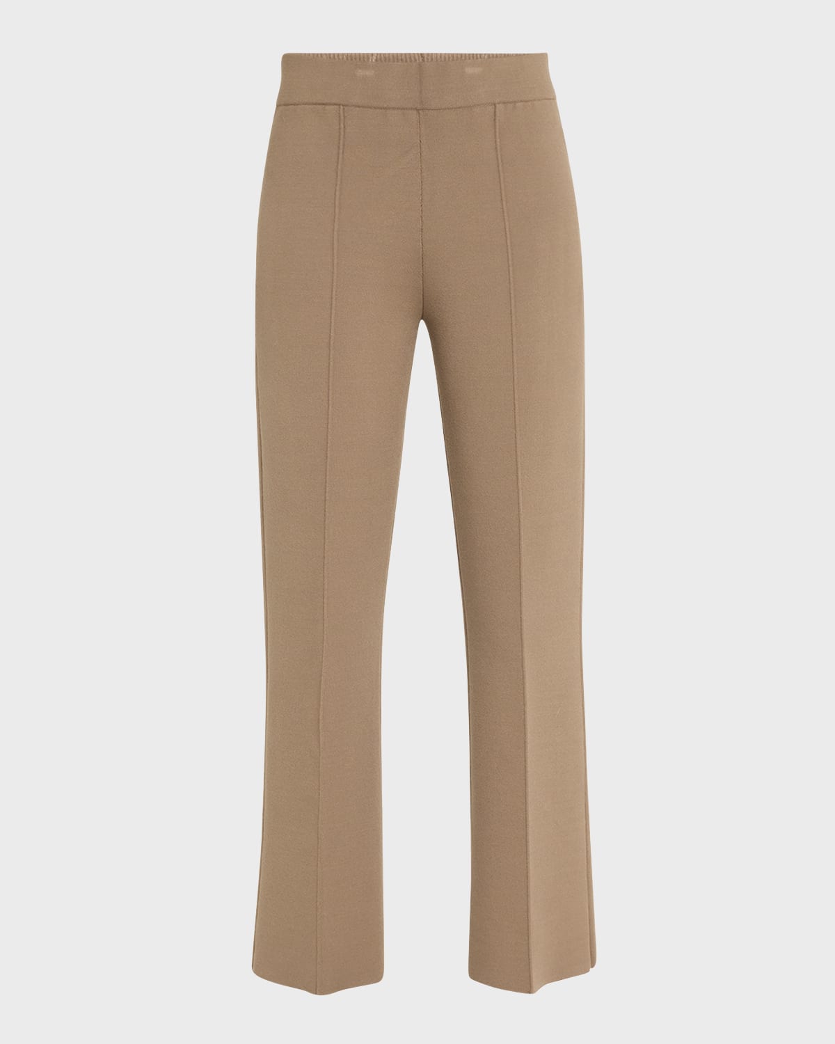 Lafayette 148 Foley Knit Flare Pants In Brown