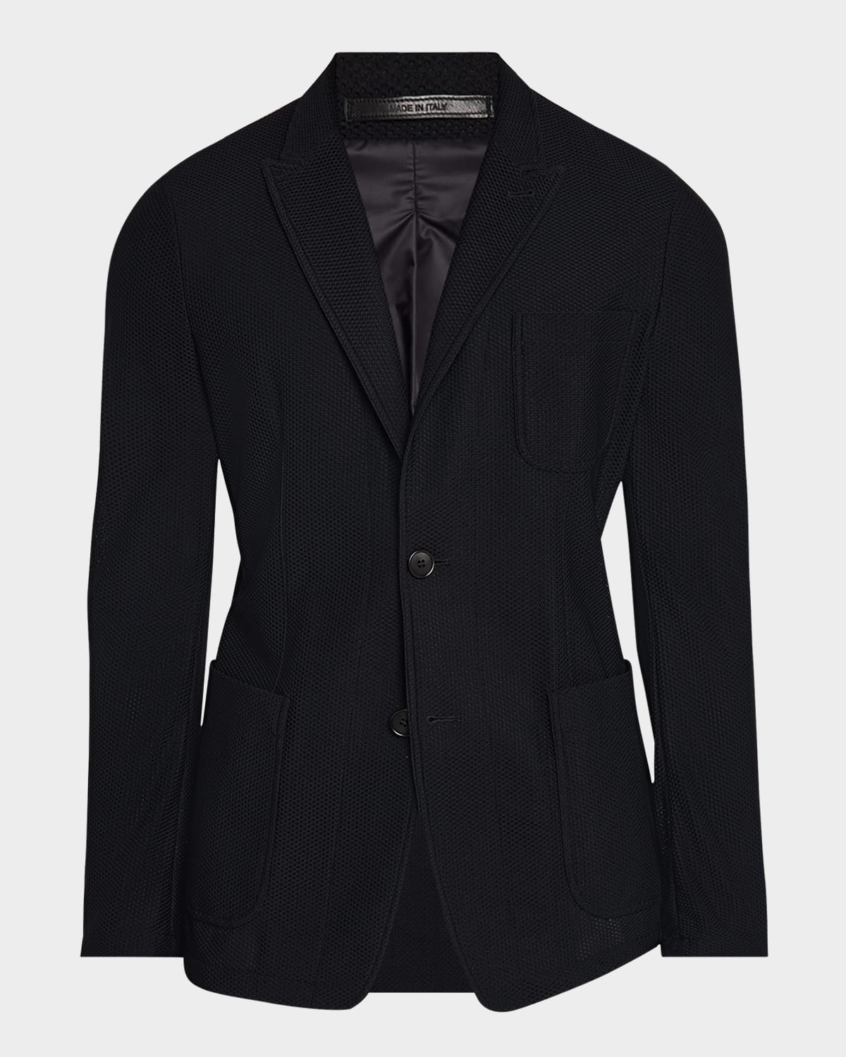 GIORGIO ARMANI MEN'S RICE STITCH SPORT COAT 
