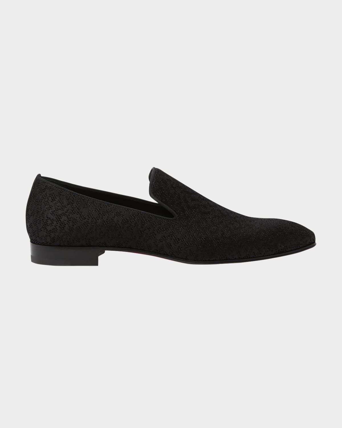 Christian Louboutin Men s Dandelion Flat Tessuto Traviata Loafers Smart Closet