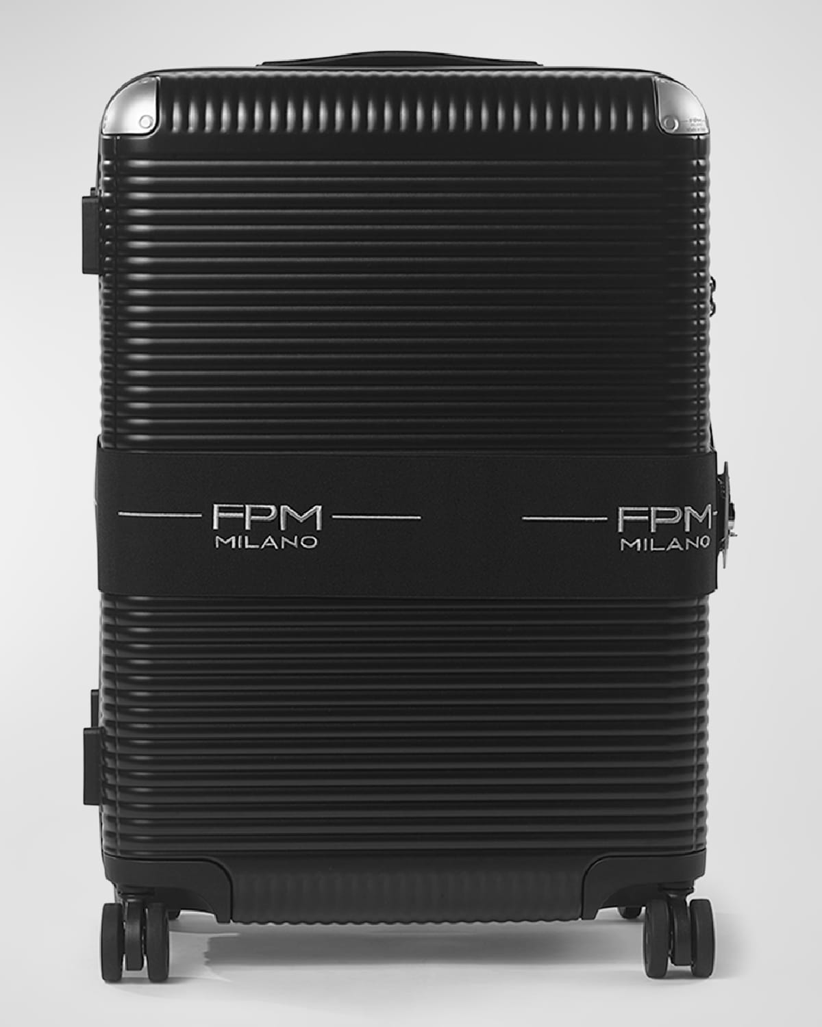 Fpm Milano Bank Zip Deluxe 29" Trunk In Eclipse Black