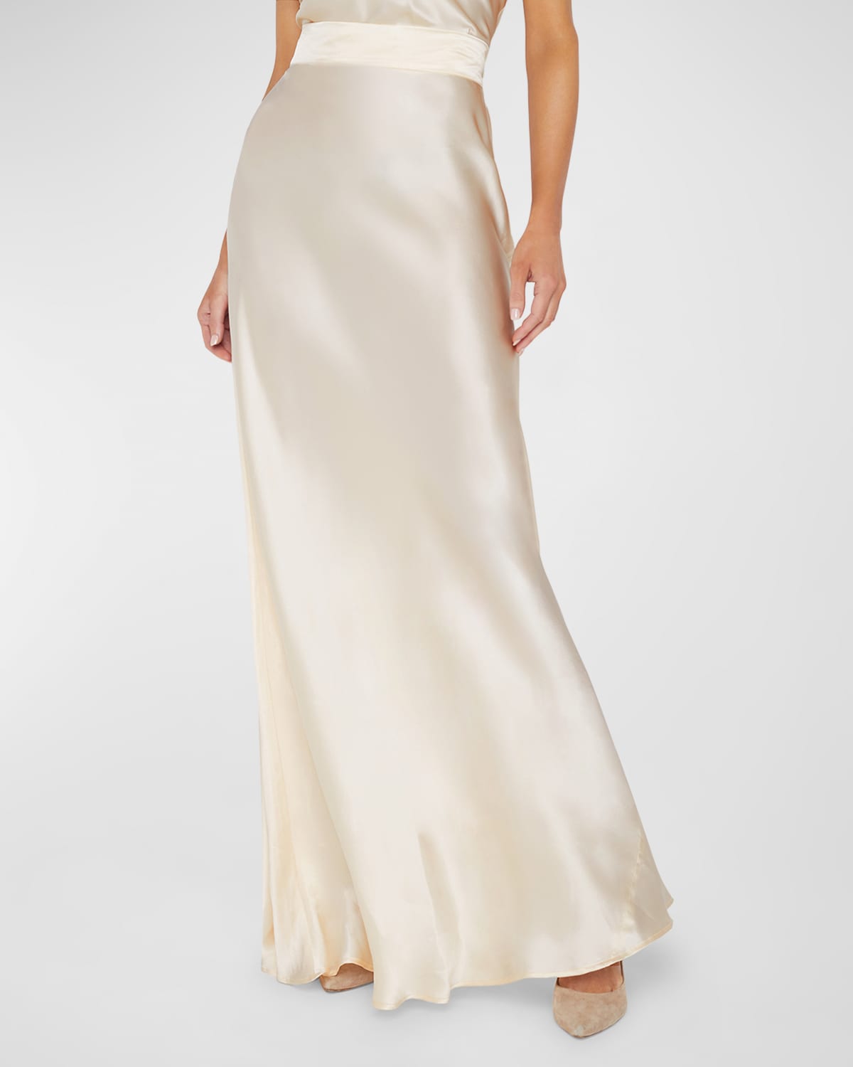 Ryker Silk Maxi Skirt