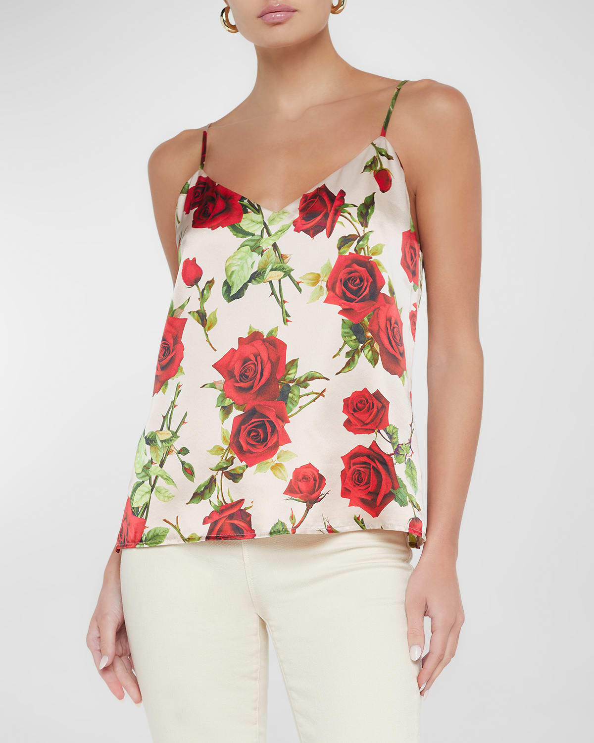 Rose Jane Spaghetti Strap Tank Top