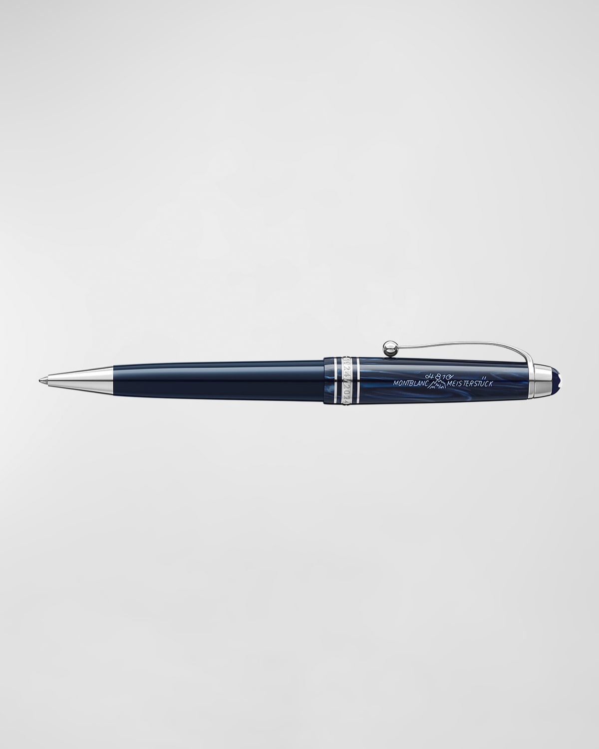 Montblanc Men's Meisterstuck The Origin Collection Precious Resin Ballpoint Legrand Pen In Blue