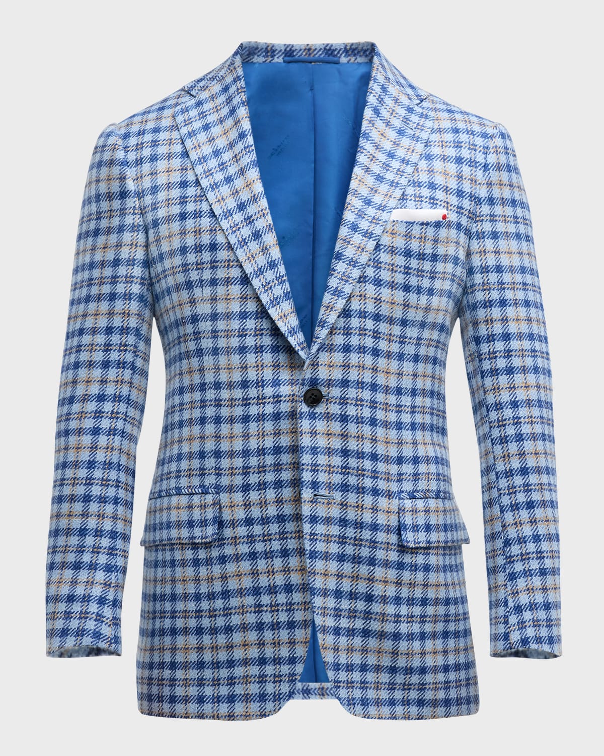 Men's Wool-Cashmere Check Sport Coat