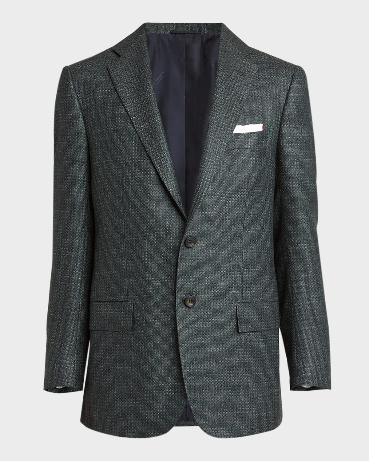 Men's Cashmere-Wool Textured Blazer