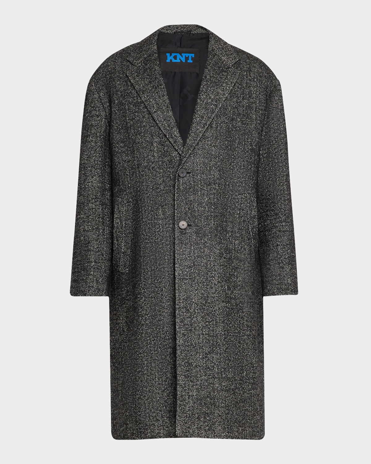 Men's Wool Melange Top Coat