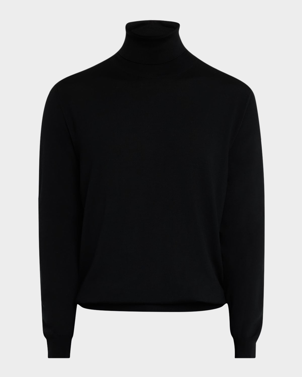 Men's Wool Turtleneck Sweater