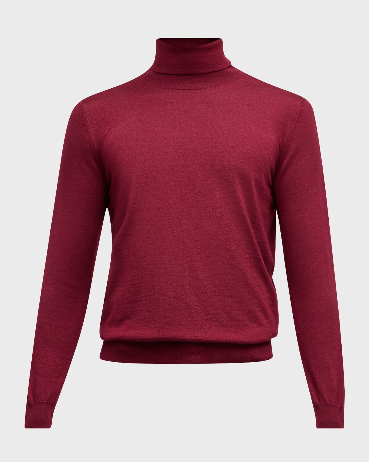 Men's Wool Turtleneck Shirt