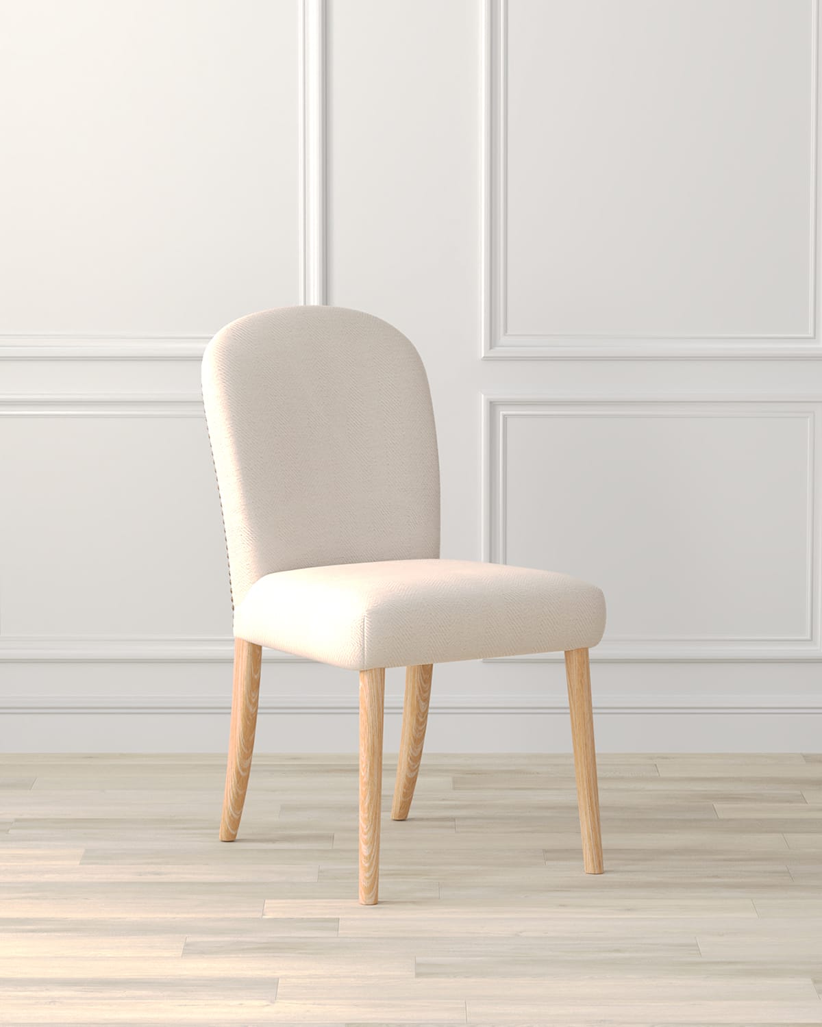 Shop Sarreid Geoffrey Side Chairs, Set Of 2 In Ivory