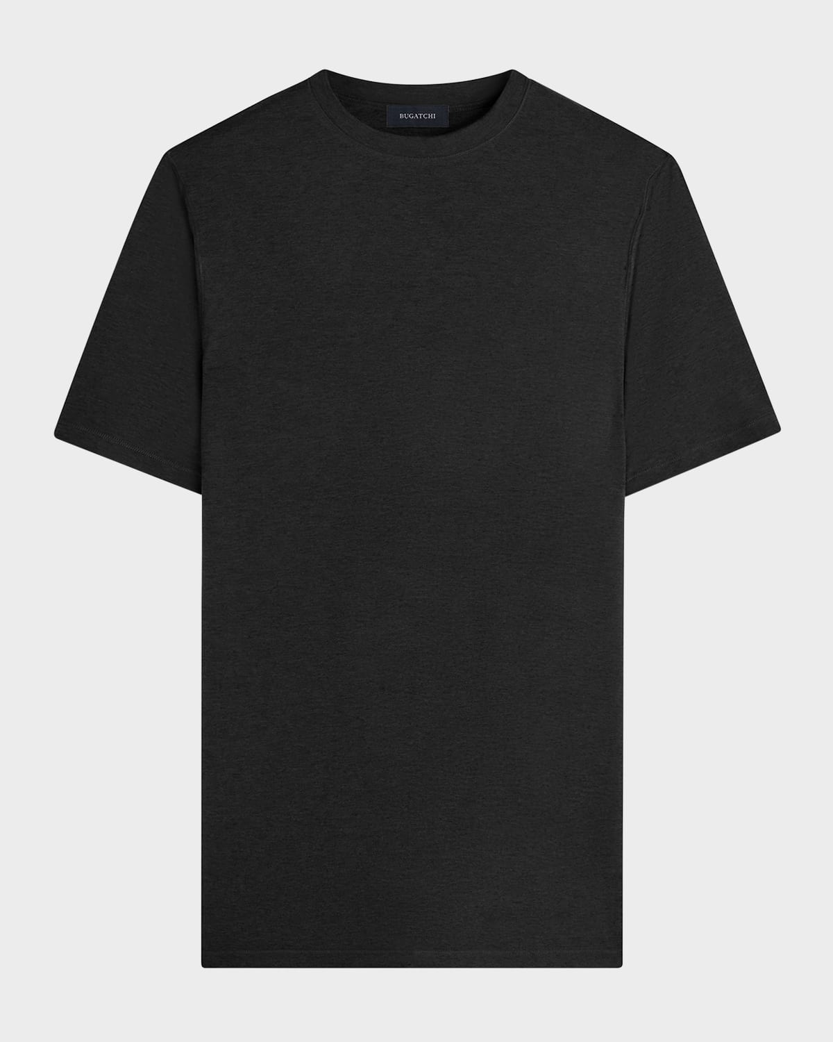 Shop Bugatchi Men's Uv50 Performance T-shirt In Black