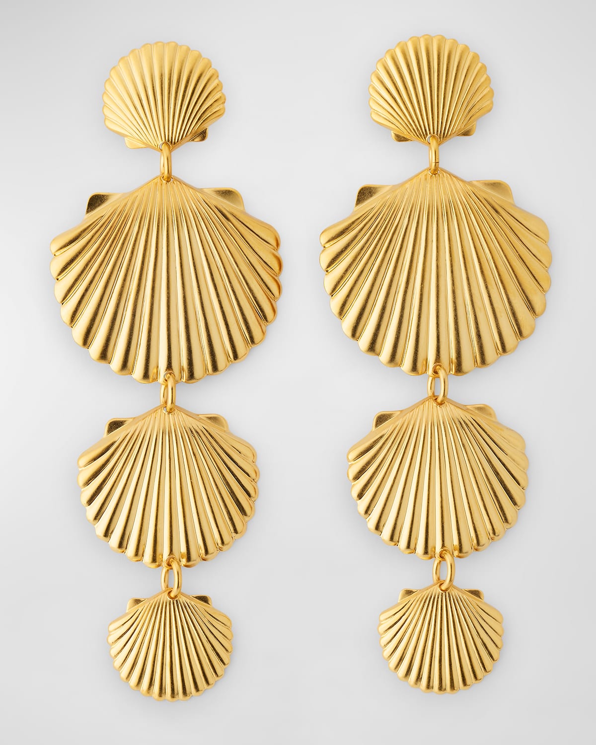 Pearlace Linear Shell Earrings