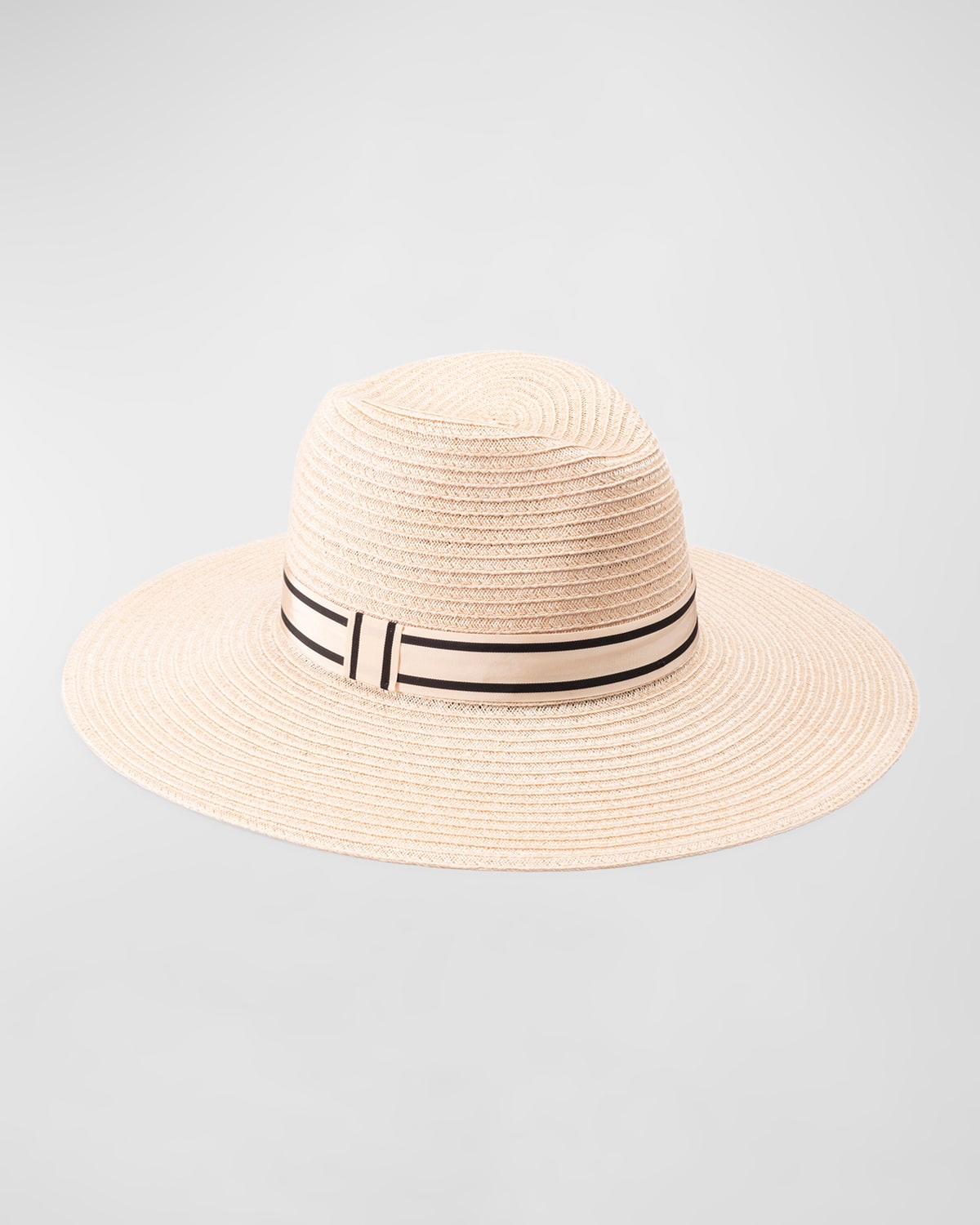 Eugenia Kim Emmanuelle Hemp Fedora With Band In Natural