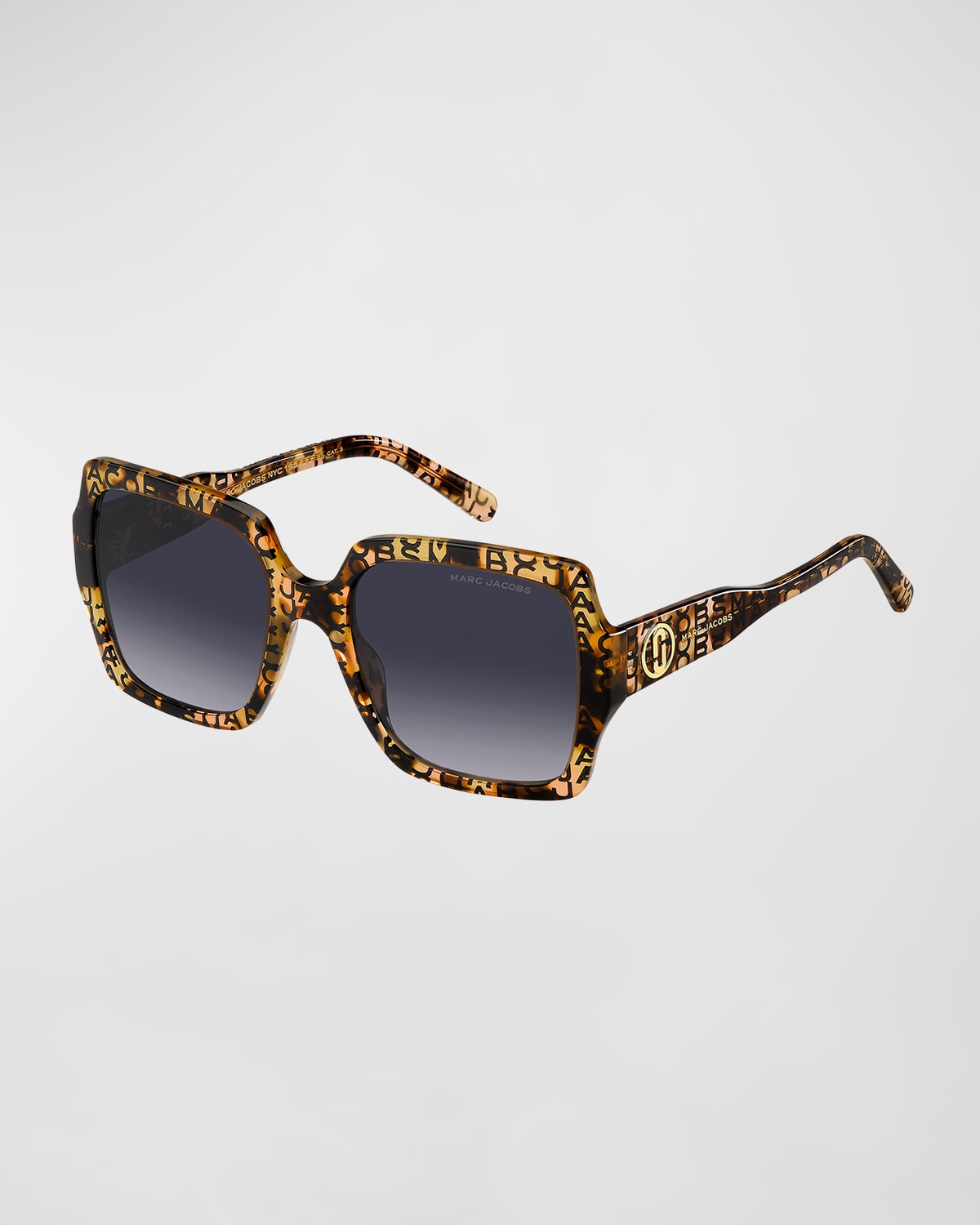 Shop Marc Jacobs Marc 731s Acetate Square Sunglasses In Ptt Hvn