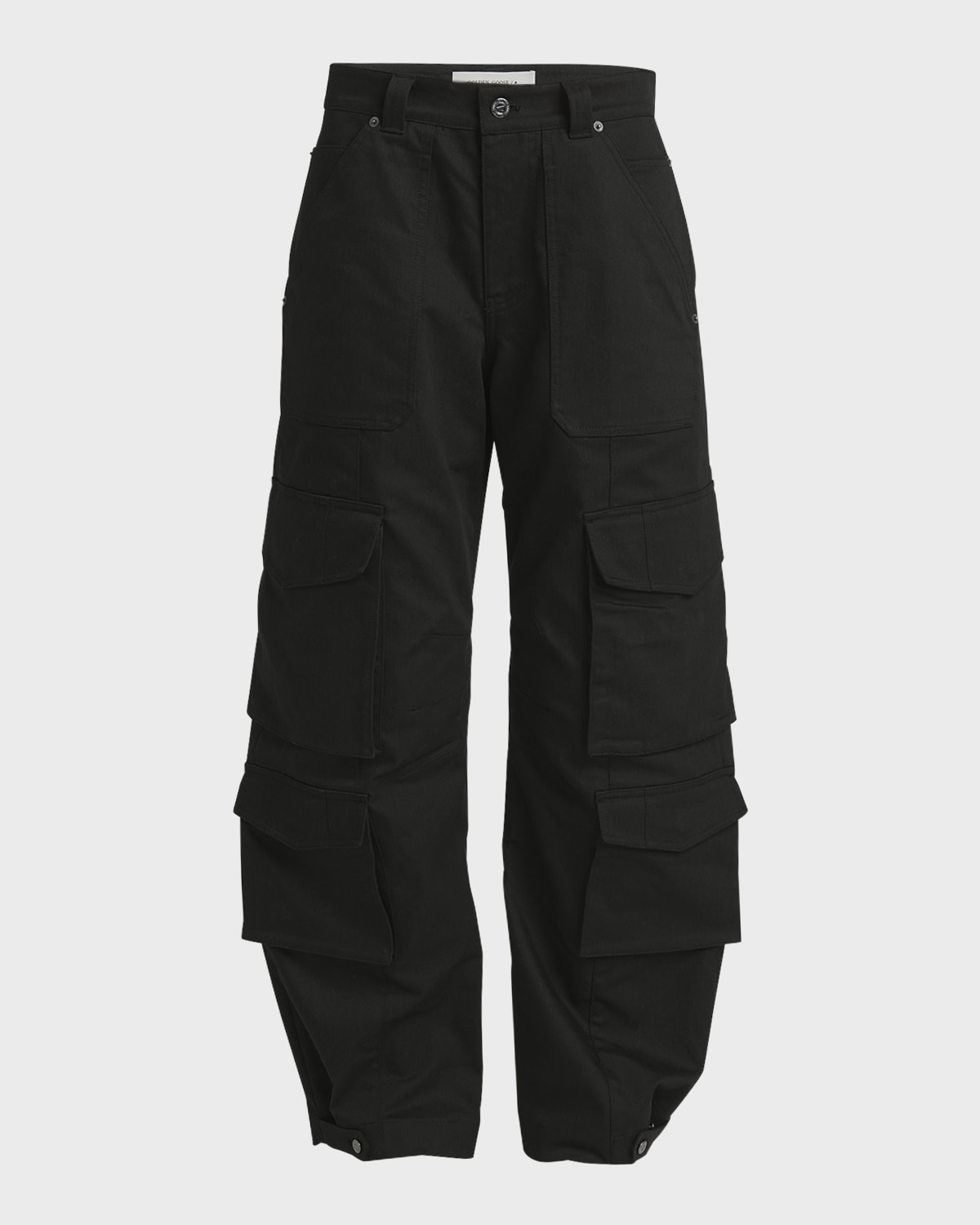 Golden Goose Journey Cargo Pants In Black