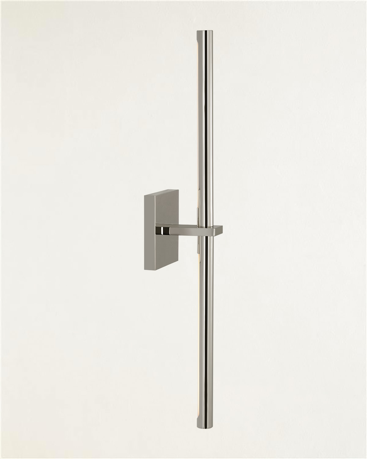 Shop Visual Comfort Signature Axis Large Linear Sconce By Kelly Wearstler In Polished Nickel