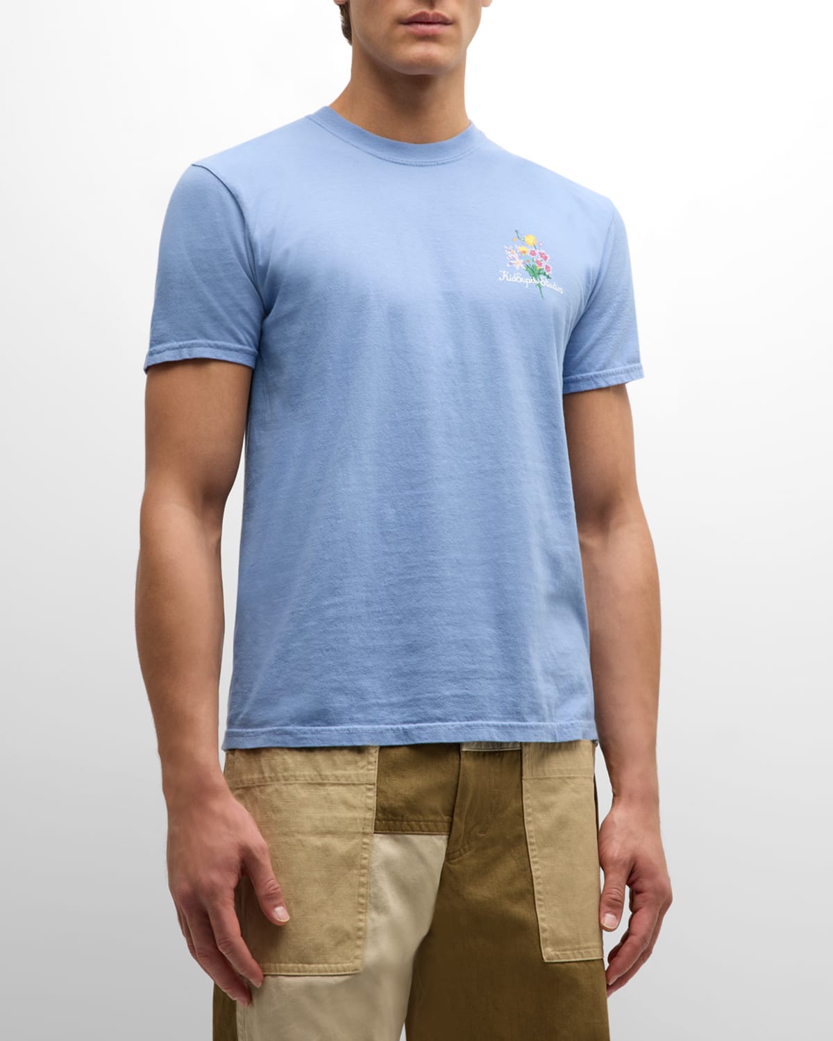 Shop Kidsuper Men's Growing Ideas T-shirt In Blue