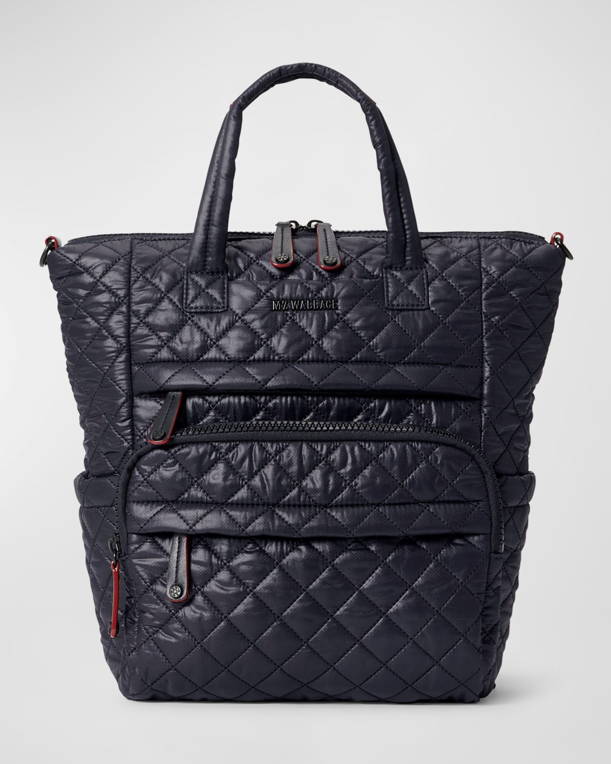Mz Wallace Metro Small Quilted Utility Backpack