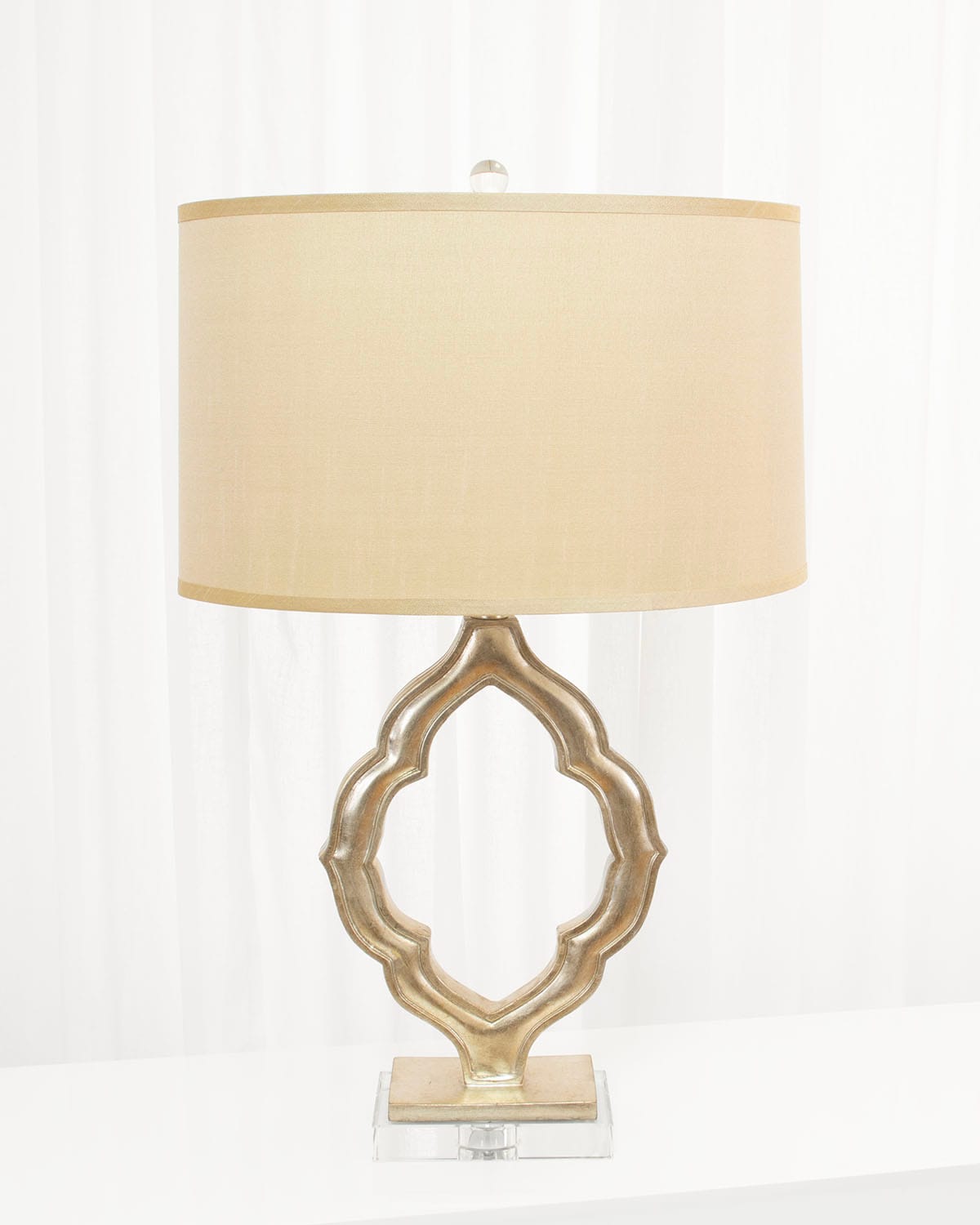 Couture Lamps Marrakech Table Lamp In Silver
