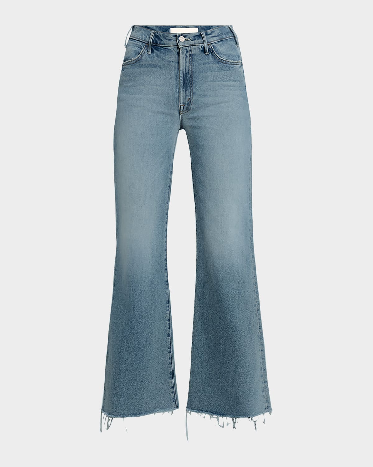 Shop Mother The Hustler Roller Fray Jeans In I Confess