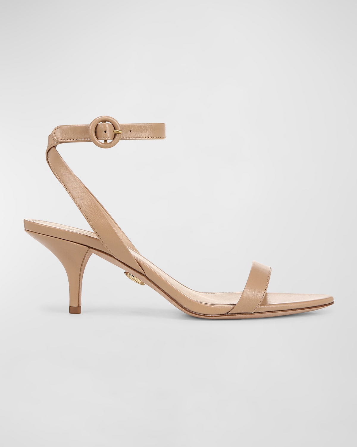 Darcelle Leather Ankle-Strap Sandals