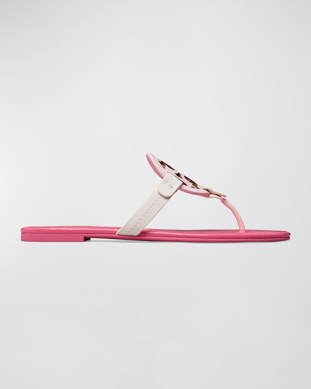 Miller Glossy Logo Thong Sandals