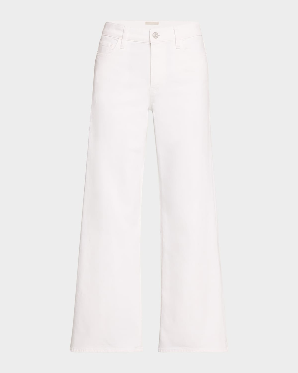 Frame Le Slim Palazzo Jeans In White