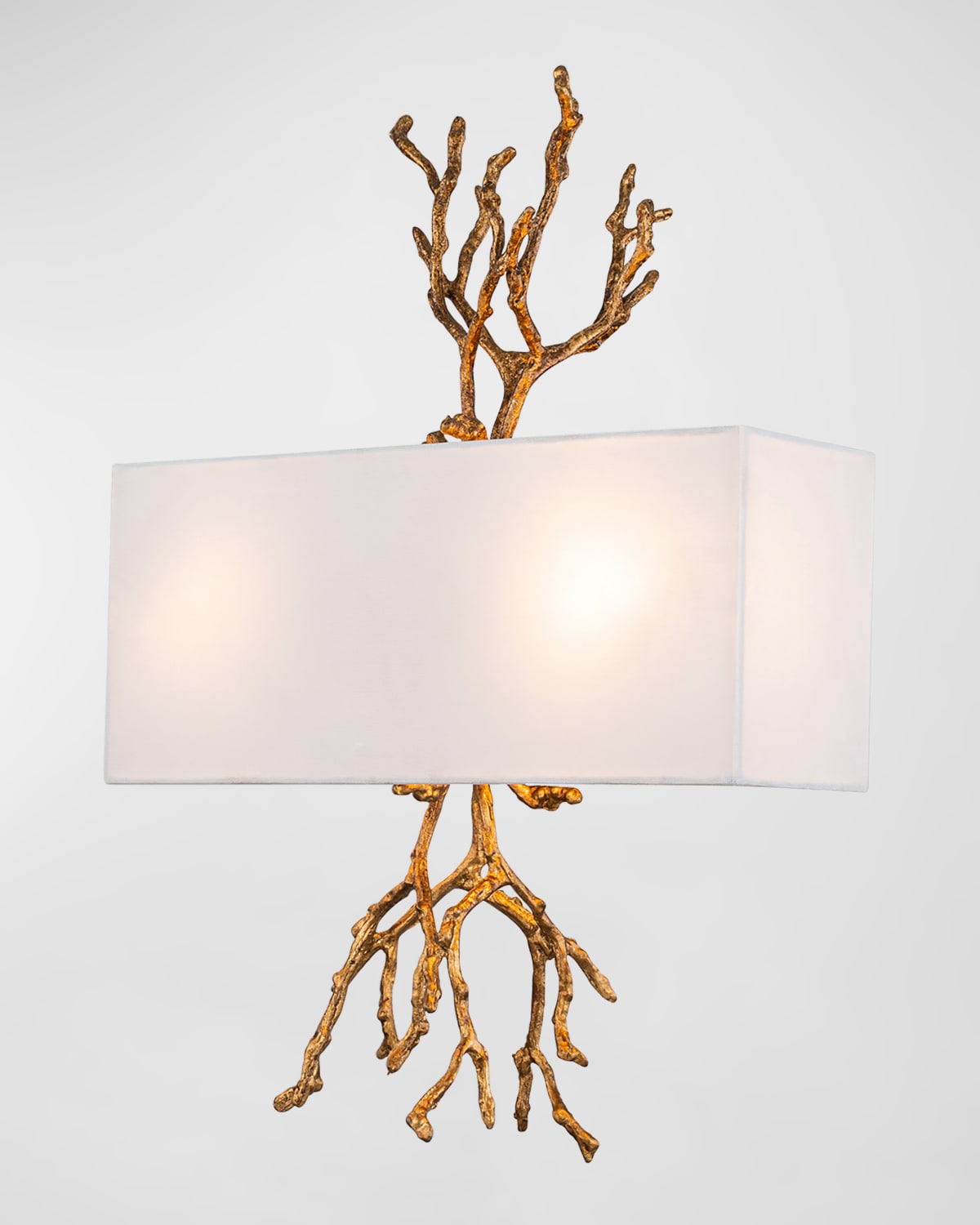 Lucas + Mckearn Coral Sconce In Gold