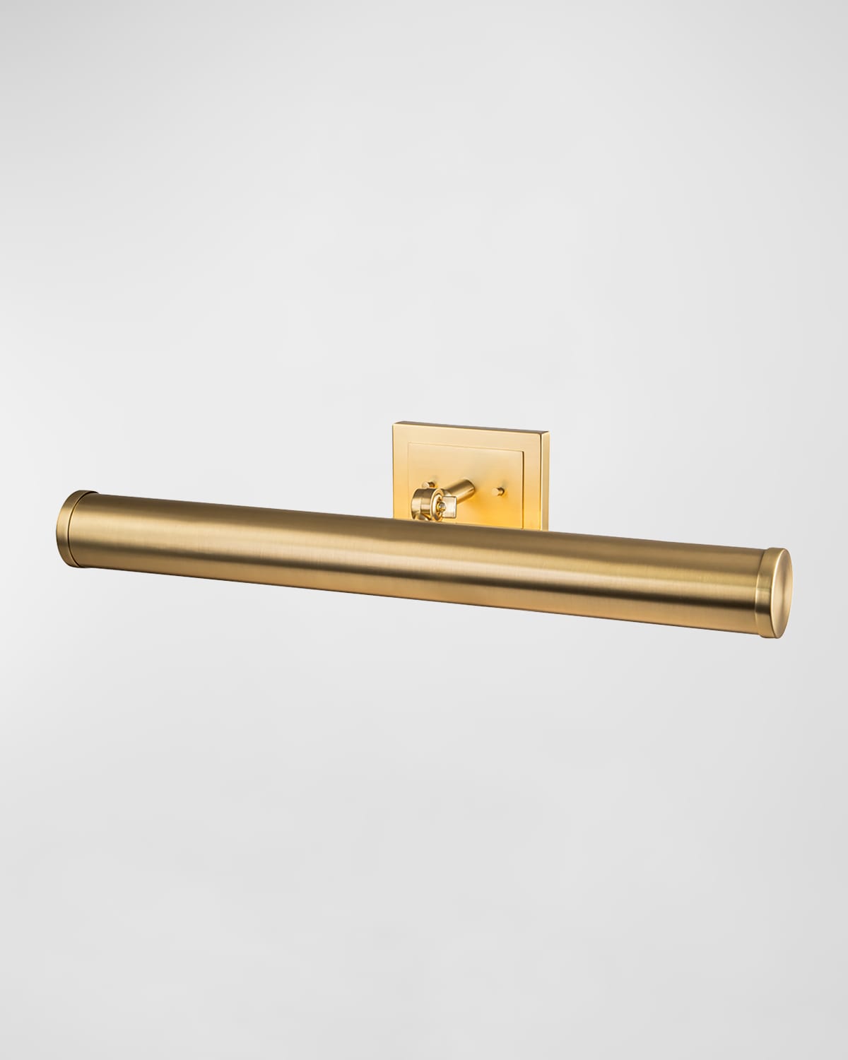 Shop Lucas + Mckearn Coates Large Picture Light In Brushed Brass