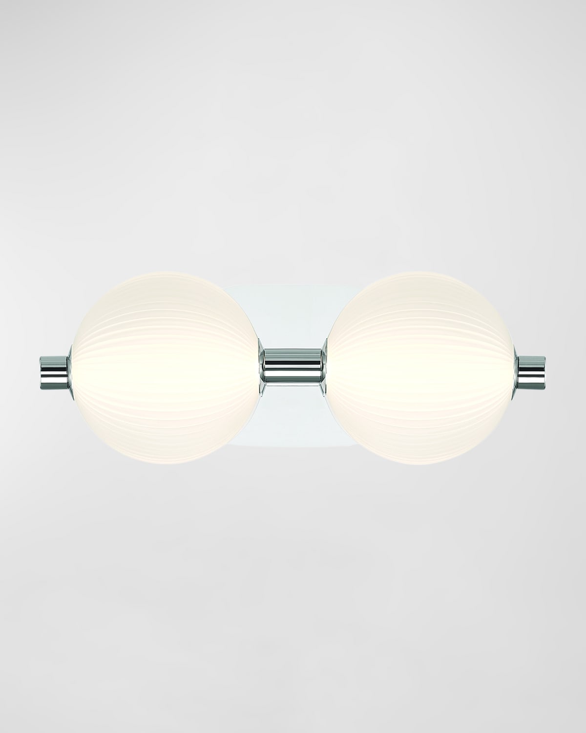 Eurofase Palmas 2-light Led Golden Vanity In Nickel