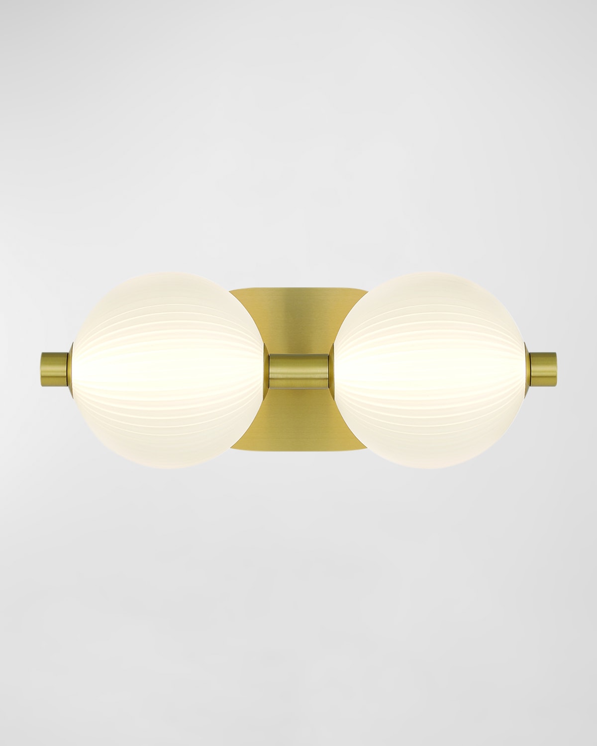 Eurofase Palmas 2-light Led Golden Vanity In Gold