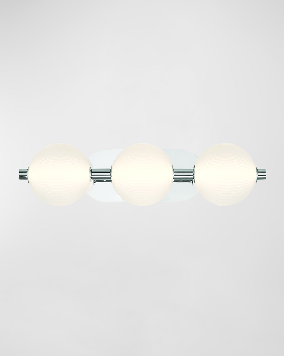 Eurofase Palmas 3-light Led Golden Vanity In Nickel