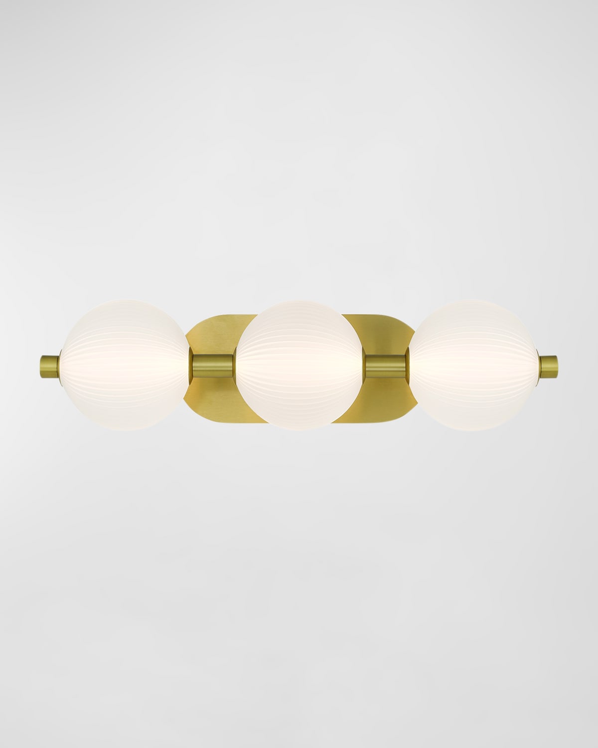 Eurofase Palmas 3-light Led Golden Vanity In Gold