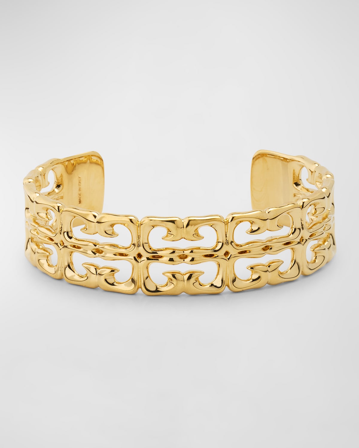 4G Liquid Golden Cuff Bracelet