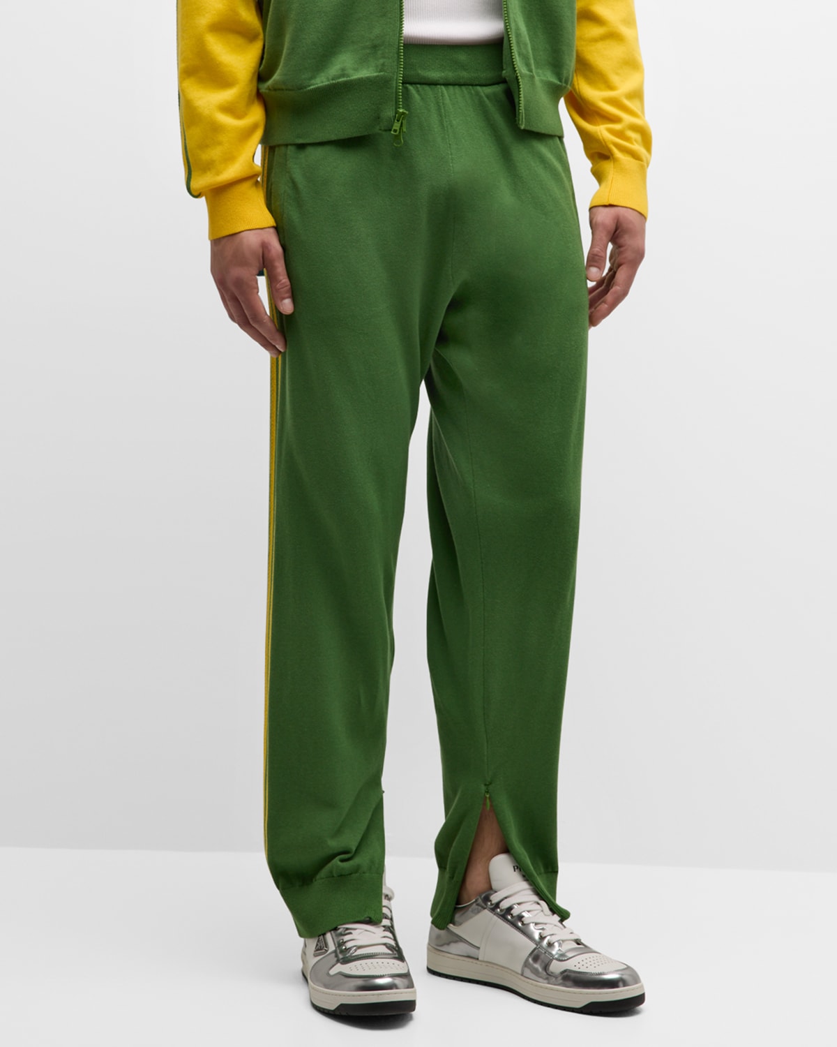 Adidas Originals X Wales Bonner Men's Track Pants In Green