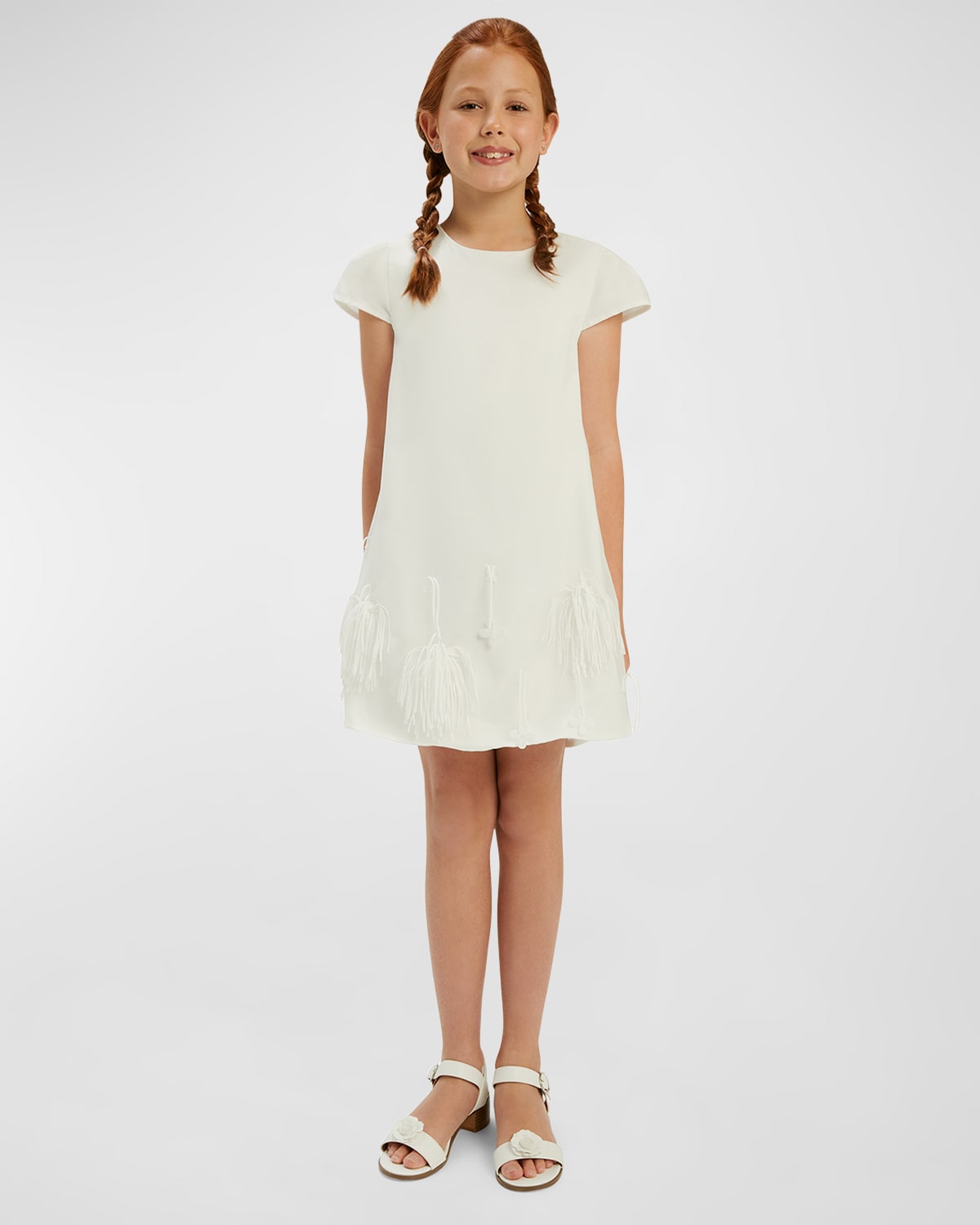 Shop Bardot Junior Girl's Zuri Floral Dress In Orchid White