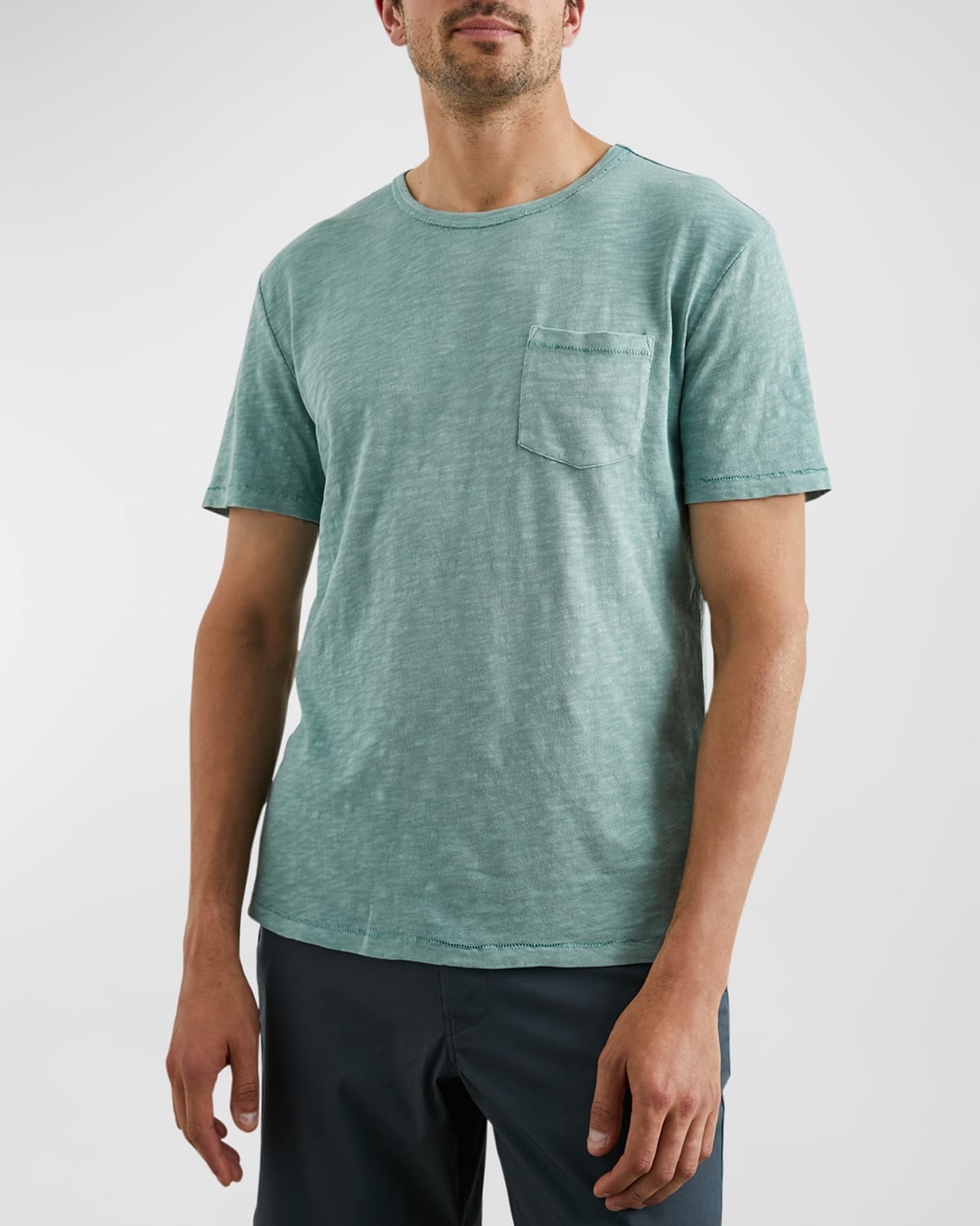 Rails Men's Skipper Cotton Jersey Short-sleeve T-shirt In Jade