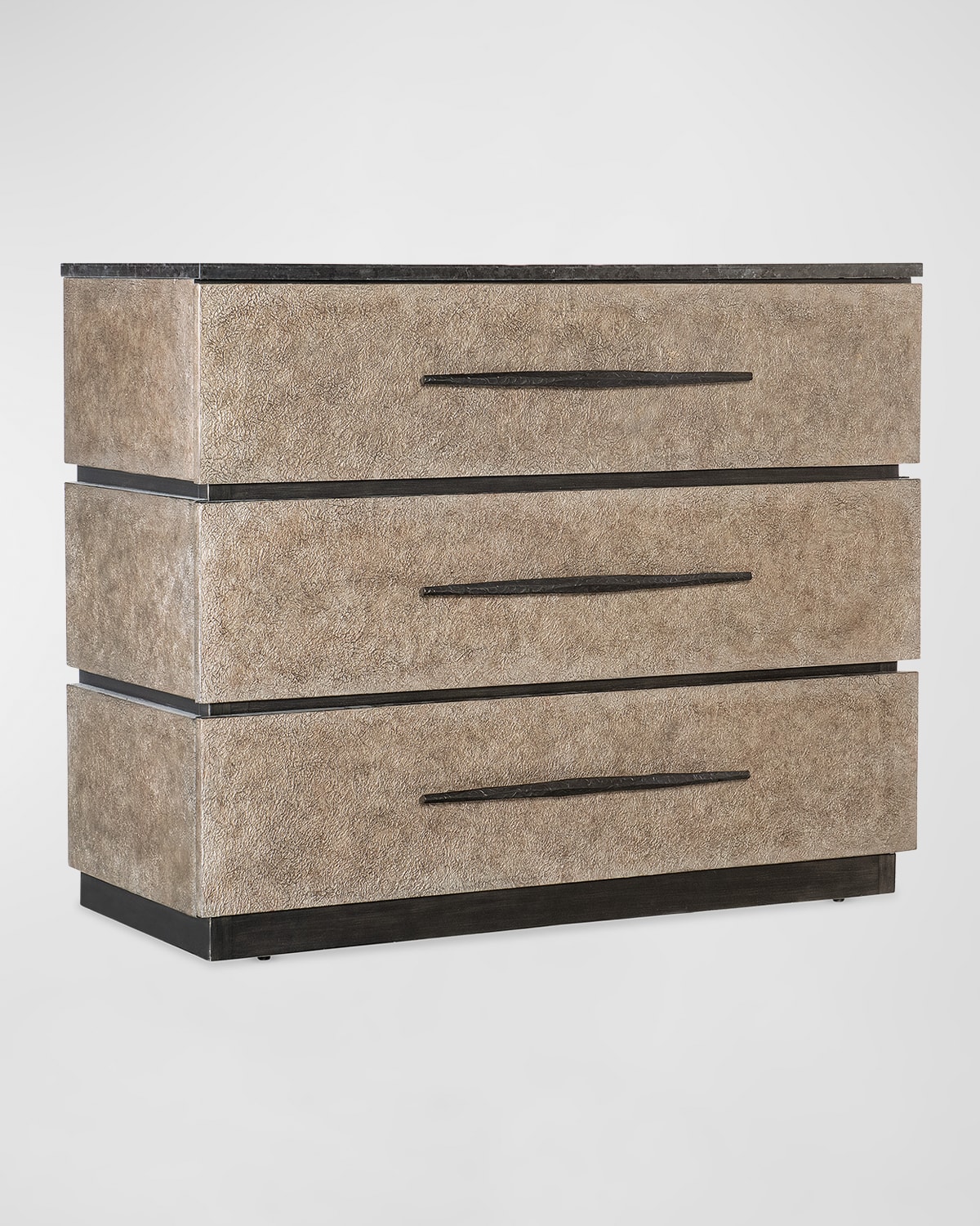 Shop Hooker Furniture Stacked 3-drawer Chest In Taupe