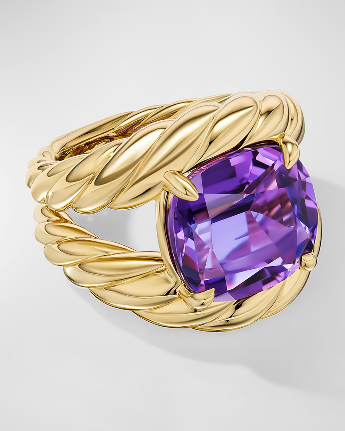 David Yurman Marbella Ring with Gemstone in 18K Gold, 20mm