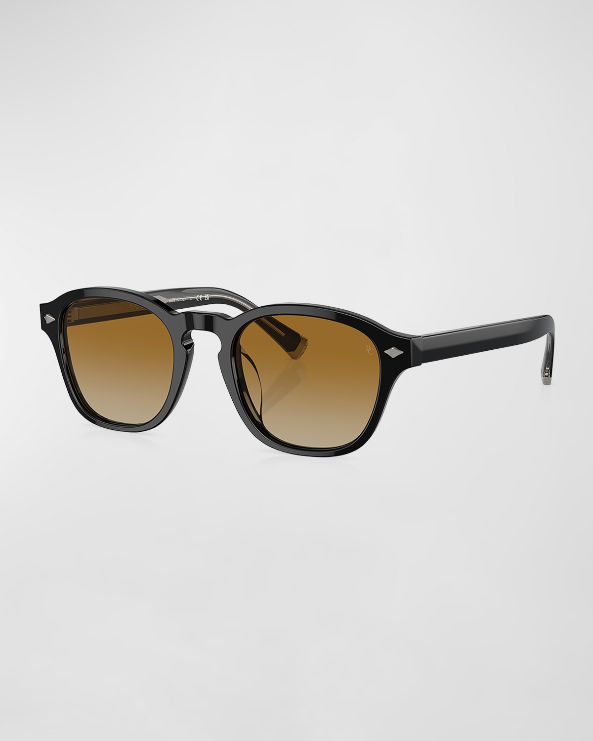 Men's Acetate Square Sunglasses