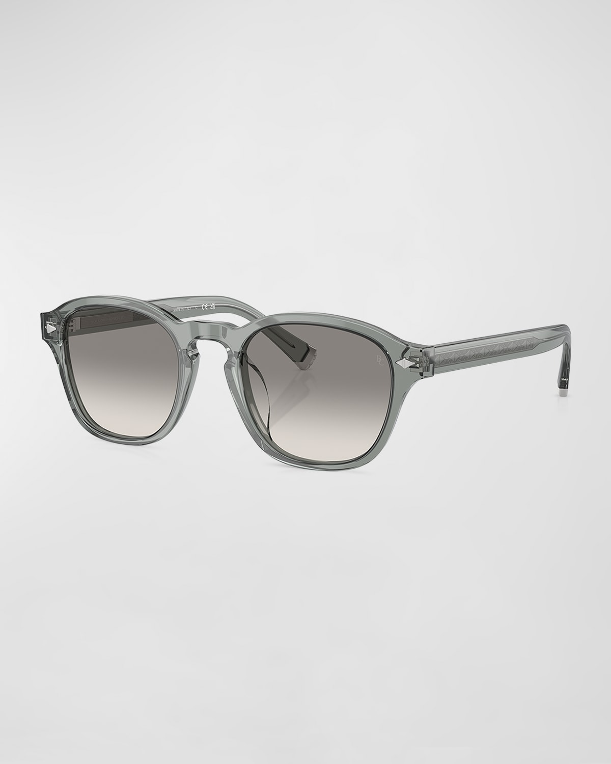 Men's Acetate Square Sunglasses