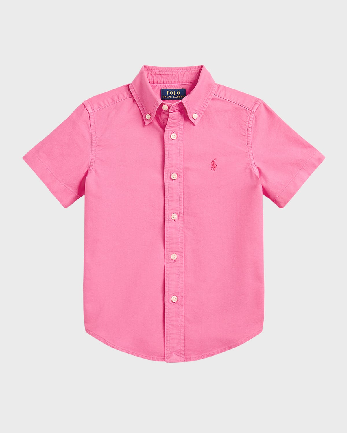 Ralph Lauren Kids' Boy's Classic Oxford Shirt In Resort Rose