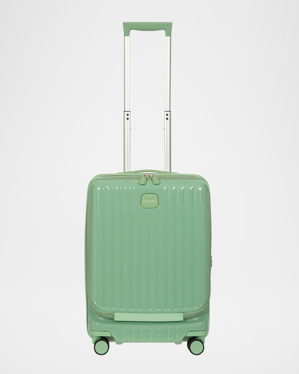 Bric's Positano 21" Carry-on Spinner With Pocket In Sage Green