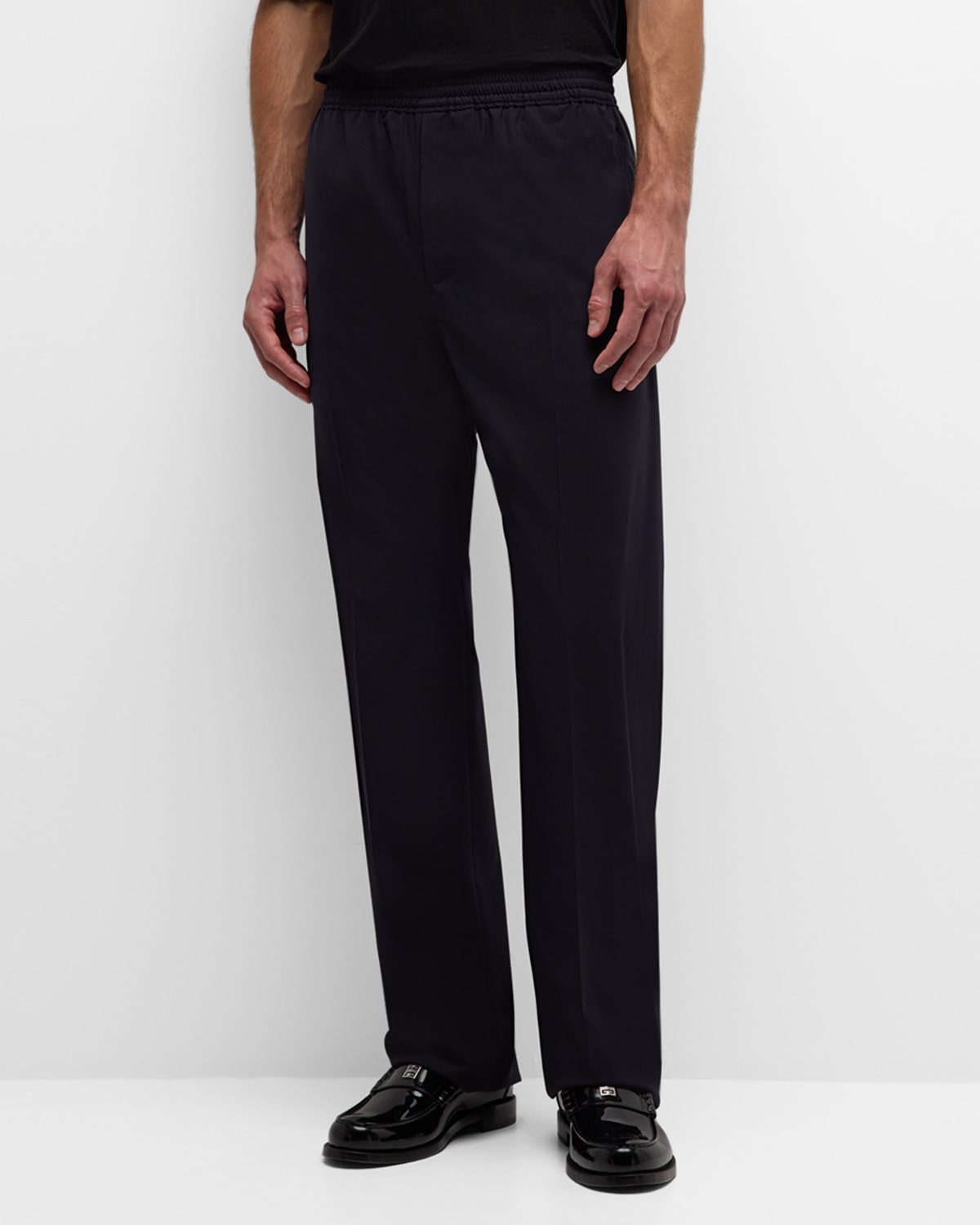 Givenchy Men's Formal Jogger Trousers In Blue